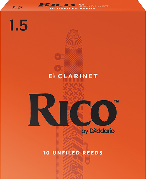 D'Addario Woodwinds Rico RBA1015 Rico Трости для кларнета Eb