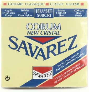 Savarez 500CRJ New Cristal Corum Комплект струн для классической гитары