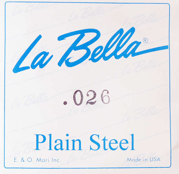 La Bella PS026 Отдельная стальная струна без оплетки