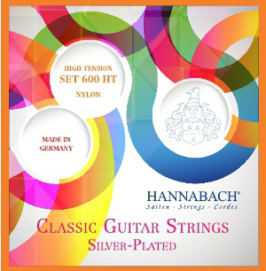 Hannabach 600HT Silver-Plated Orange Комплект струн для классической гитары