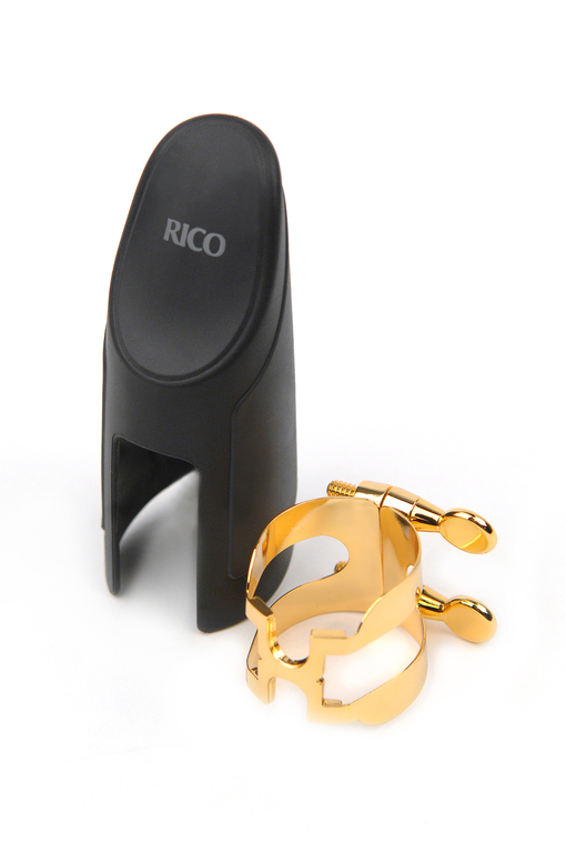 D'Addario Woodwinds Rico HAS1G H-Ligature Лигатура с колпачком для саксофона альт
