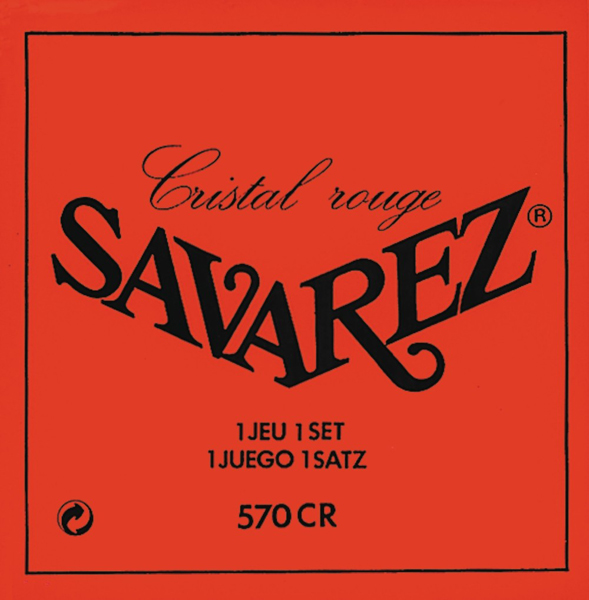 Savarez 570CR Cristal Rouge Комплект струн для классической гитары