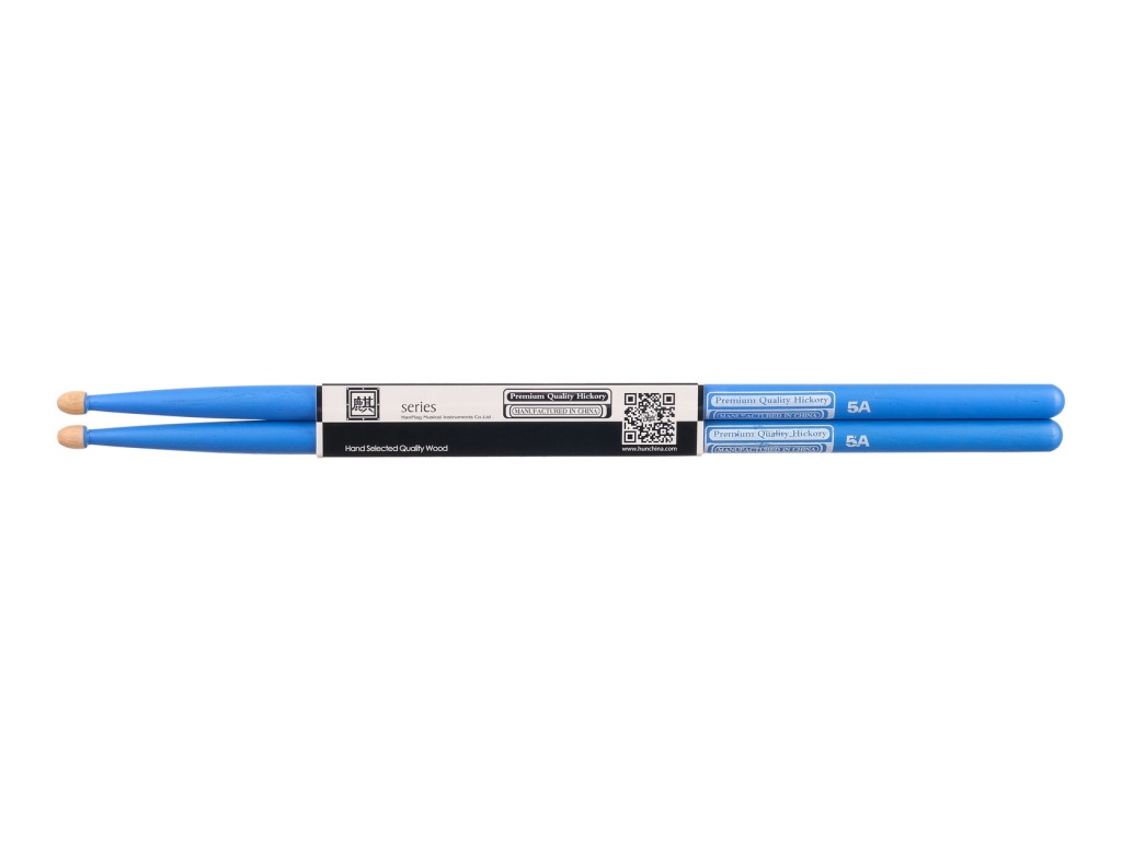 HUN 10103003 Colored Series QI 5A BLUE Барабанные палочки