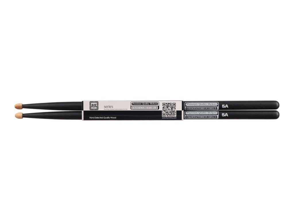 HUN 10103006 Colored Series QI 5A BLACK Барабанные палочки