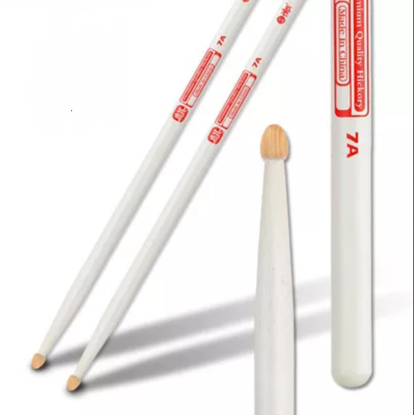 HUN 10103010 Colored Series QI 7A WHITE Барабанные палочки