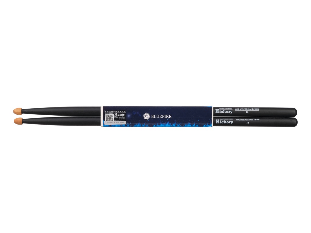 HUN 10104007 Colored Series Bluefire 7A BLACK Барабанные палочки
