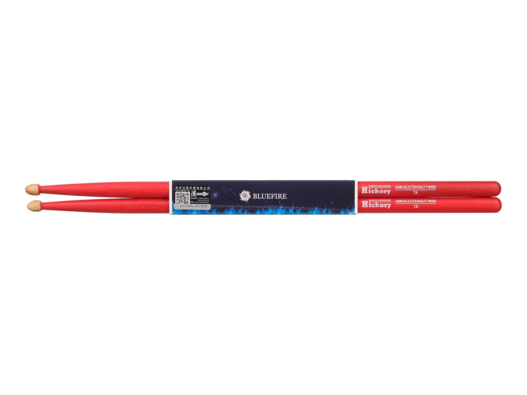 HUN 10104009 Colored Series Bluefire 7A RED Барабанные палочки