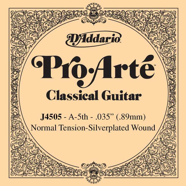 D'Addario J4505 Pro-Arte Отдельная 5-ая струна для классической гитары