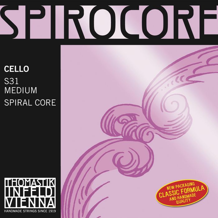 Thomastik S31 Spirocore Комплект струн для виолончели размером 4/4