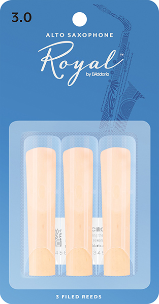 D'Addario Woodwinds Rico RJB0330 Rico Royal Трости для саксофона альт