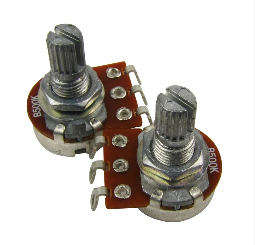 Musiclily M281-2 Потенциометр громкости B500K (лин)
