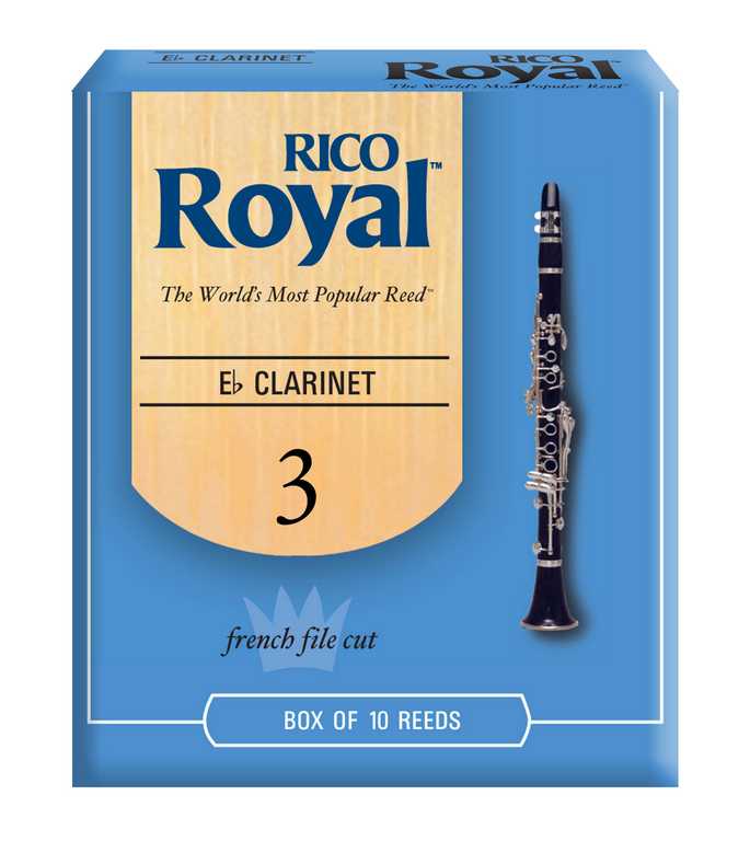 D'Addario Woodwinds Rico RBB1030 Royal Трости для кларнета Eb