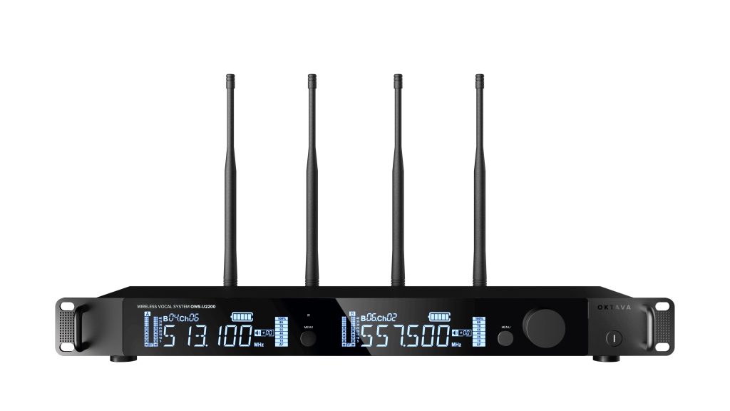 Октава OWS-U2200D01-B Двухканальная радиосистема