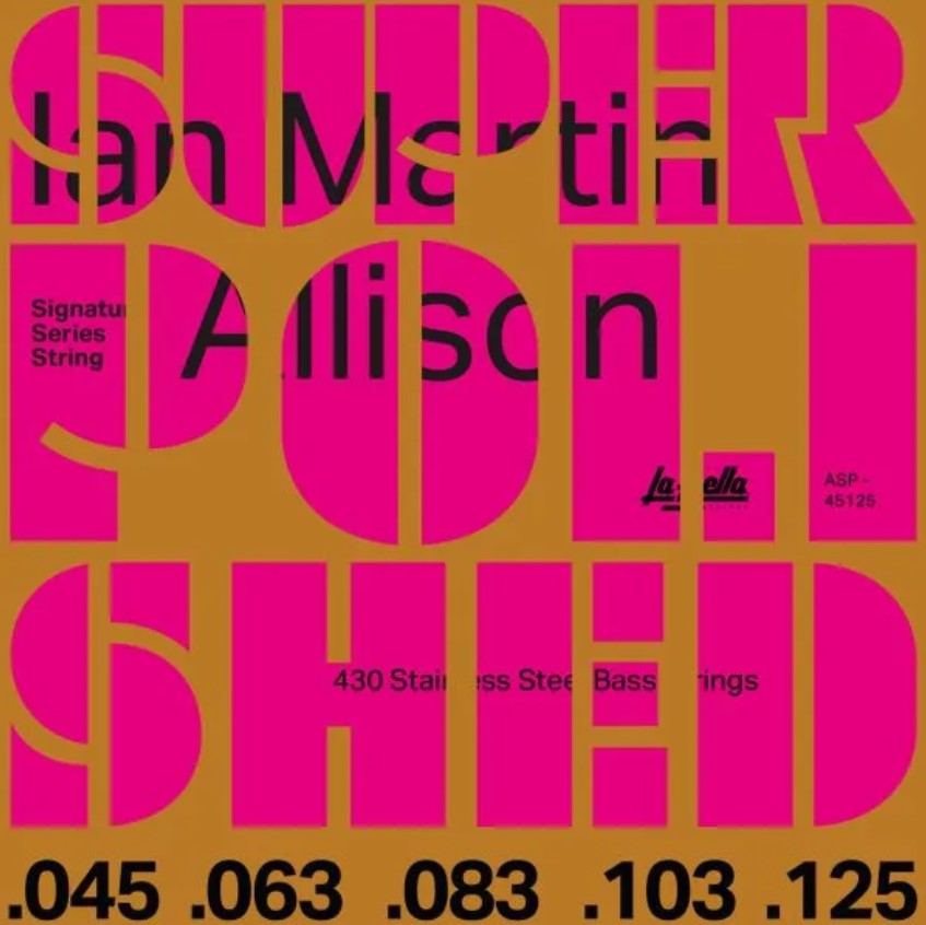 La Bella ASP-45125 Ian Allison Комплект струн для 5-струнной бас-гитары