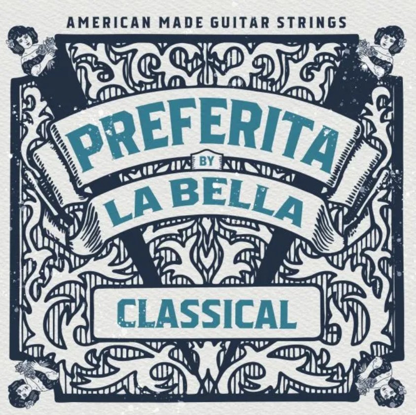 La Bella 1P Preferita Комплект струн для классической гитары
