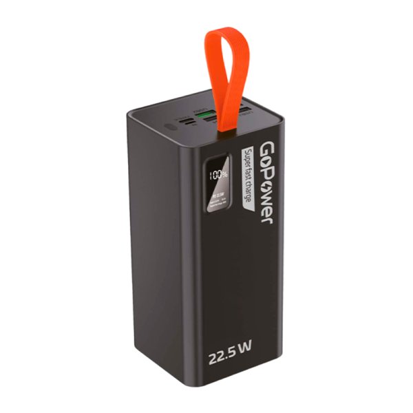 GoPower 00-00031125 PB03-50 Внешний аккумулятор 50000мАч 3.0A 22.5Вт 4USB/Type-C