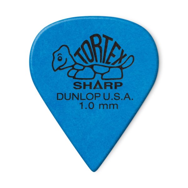 Dunlop 412P1.00 Tortex Sharp Медиаторы 12шт