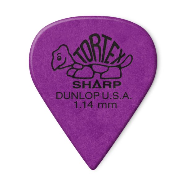Dunlop 412P1.14 Tortex Sharp Медиаторы 12шт