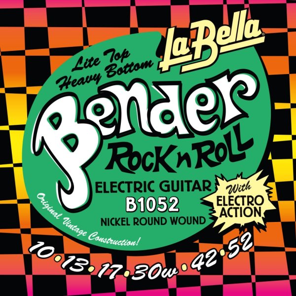 La Bella B1052 The Bender L.Top/H.Bottom Комплект струн для электрогитары