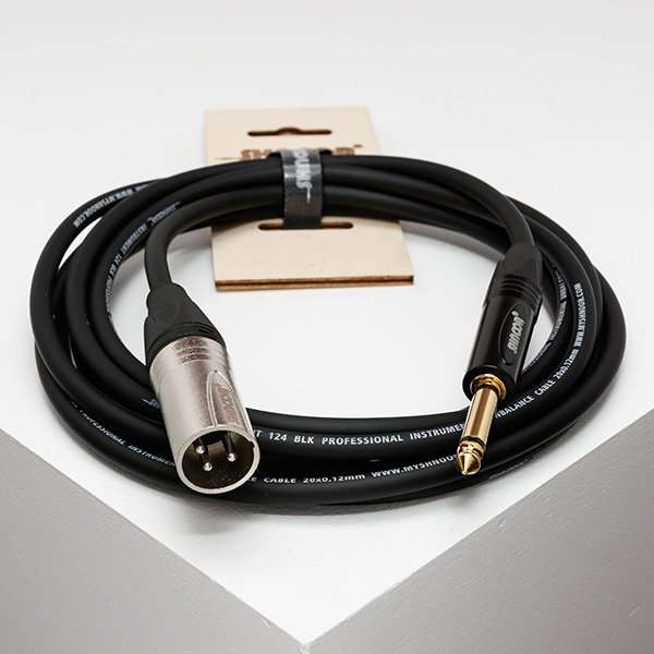 SHNOOR IC124-XMJM-1m Кабель инструментальный