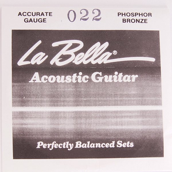 La Bella PW022 Отдельная струна для акустической гитары