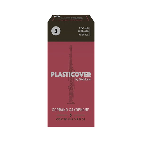 D'Addario Woodwinds Rico RRP05SSX300 Plasticover Трости для саксофона сопрано