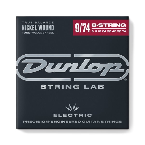 Dunlop DEN0974-8 Комплект струн для 8-струнной электрогитары