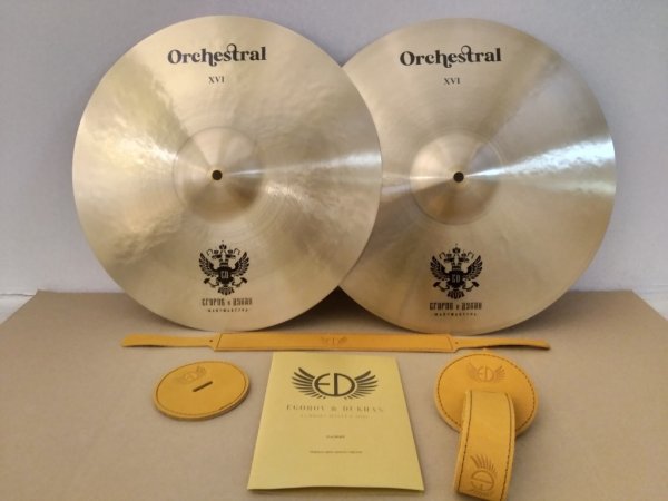 ED Cymbals EDOR16 Orchestral Тарелки оркестровые 16''