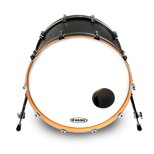 Evans BD20RGCW EQ3 Resonant Coated White Пластик для бас-барабана 20"