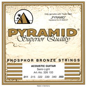 Pyramid 326100 Phosphor Bronze Комплект струн для акустической гитары