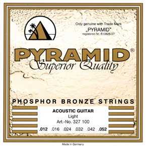 Pyramid 327100 Phosphor Bronze Комплект струн для акустической гитары