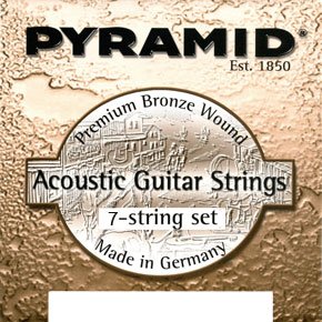 Pyramid 331100 Phosphor Bronze Комплект струн для 7-струнной акустической гитары