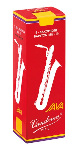 Vandoren SR3425R JAVA RED CUT Трости для саксофона Баритон №2