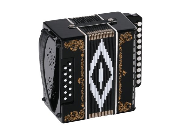 Шуйская гармонь S48/1XL-A-BLACK Гармонь «Чайка» 21х12