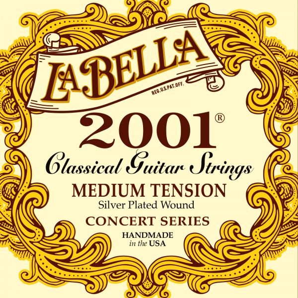 La Bella 2001MED-BULK-24 Струны для классической гитары