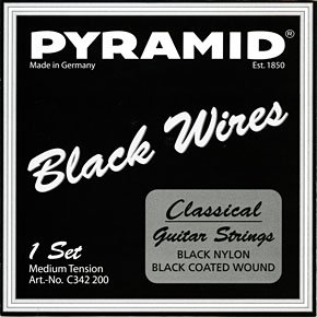 Pyramid C342200 Black Wires Комплект струн для классической гитары