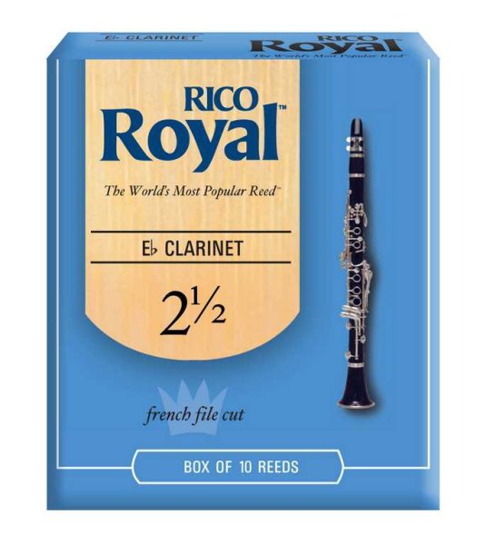 D'Addario Woodwinds Rico RBB1025 Royal Трости для кларнета Eb