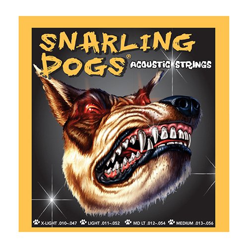 Snarling Dogs SDP12 Комплект струн для акустической гитары