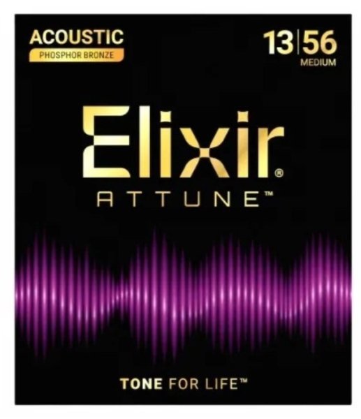 Elixir 21102 Attune Комплект струн для акустической гитары
