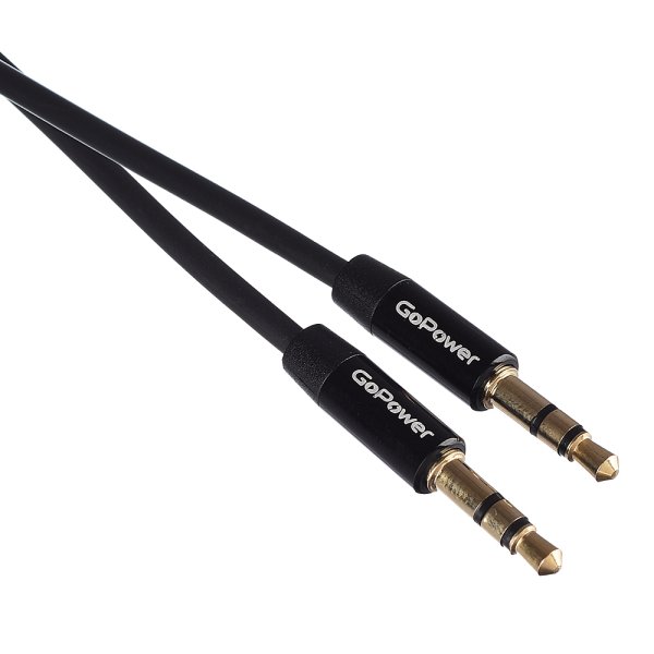 GoPower 00-00027479 Кабель AUX 3.5мм (m)- 3.5мм (m)