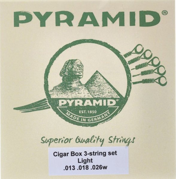 Pyramid CIGARBOX CIGBOX3 Комплект струн для 3-струнной гитары (сигарбокс)