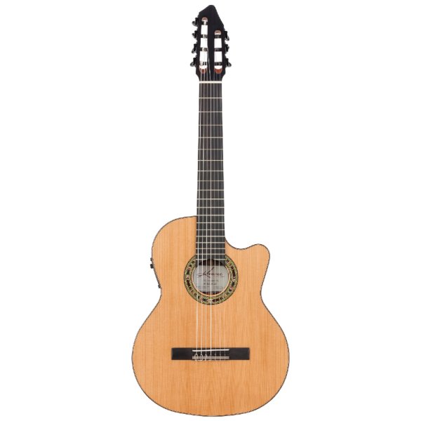 Kremona F65CW-7S-T-w/case Performer Series Fiesta Классическая 7-струнная гитара со звукоснимателем