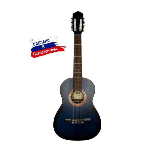 Кунгурская Акустика K-Black-3/4 Гитара классическая 3/4