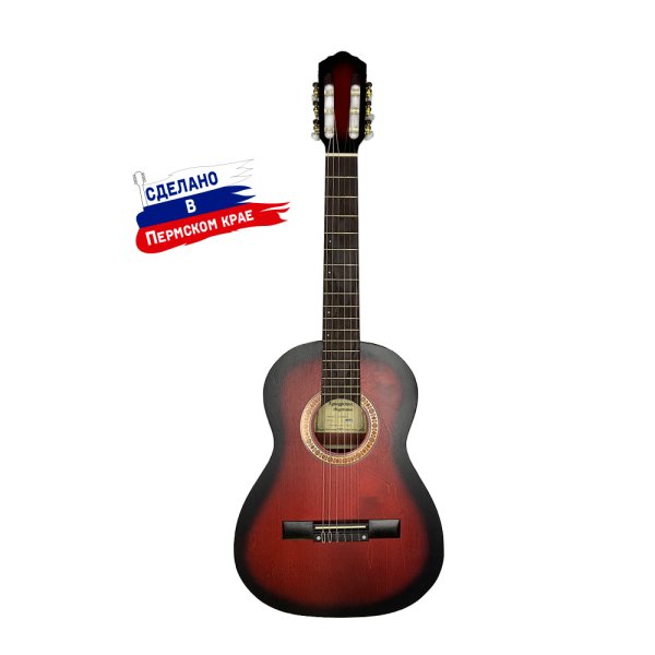 Кунгурская Акустика K-Red-3/4 Гитара классическая 3/4