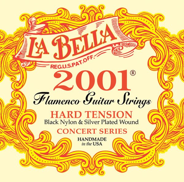 La Bella 2001FH-Flamenco-Hard 2001 Комплект струн для фламенко гитары