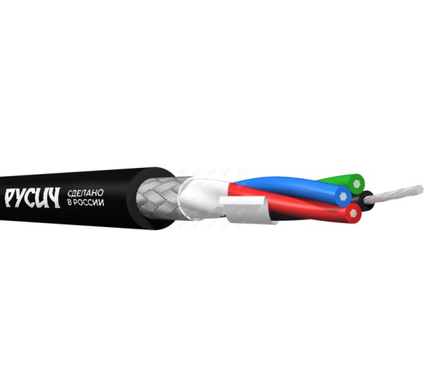 РУСИЧ МКП-4022 Кабель микрофонный квадропольный