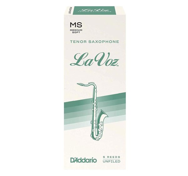 D'Addario Woodwinds Rico RKC05MS La Voz Трости для саксофона тенор D'Addario Woodwinds Rico RKC05MS La Voz Трости для саксофона тенор