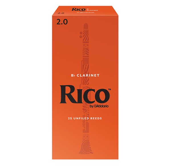D'Addario Woodwinds Rico RCA2520 Rico Трости для кларнета Bb