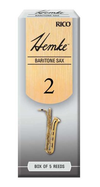 D'Addario Woodwinds Rico RHKP5BSX200 Hemke Трости для саксофона баритон D'Addario Woodwinds Rico RHKP5BSX200 Hemke Трости для саксофона баритон