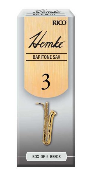 D'Addario Woodwinds Rico RHKP5BSX300 Hemke Трости для саксофона баритон D'Addario Woodwinds Rico RHKP5BSX300 Hemke Трости для саксофона баритон